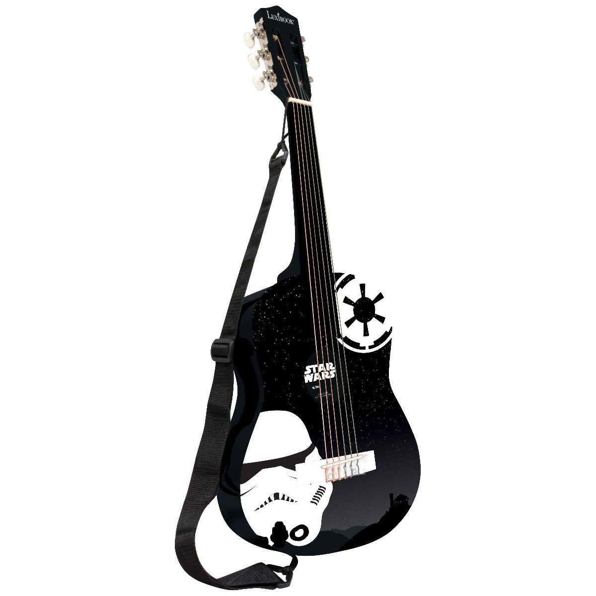 Chitara acustica de lemn star wars, 78 cm
