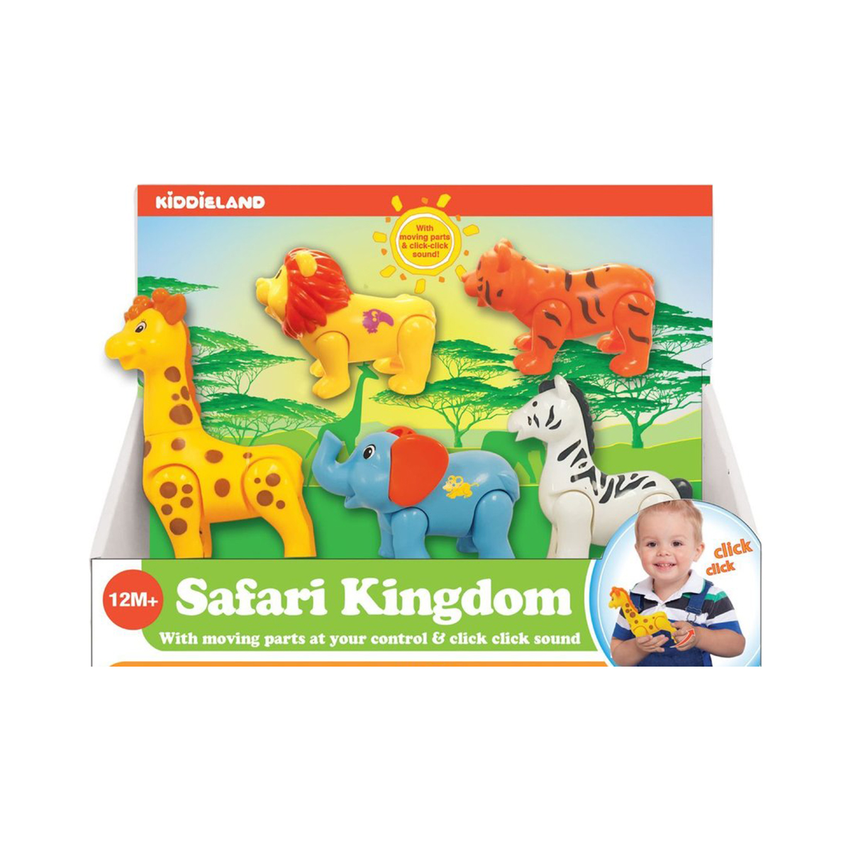 Set de joaca pentru bebelusi safari kingdom kiddieland