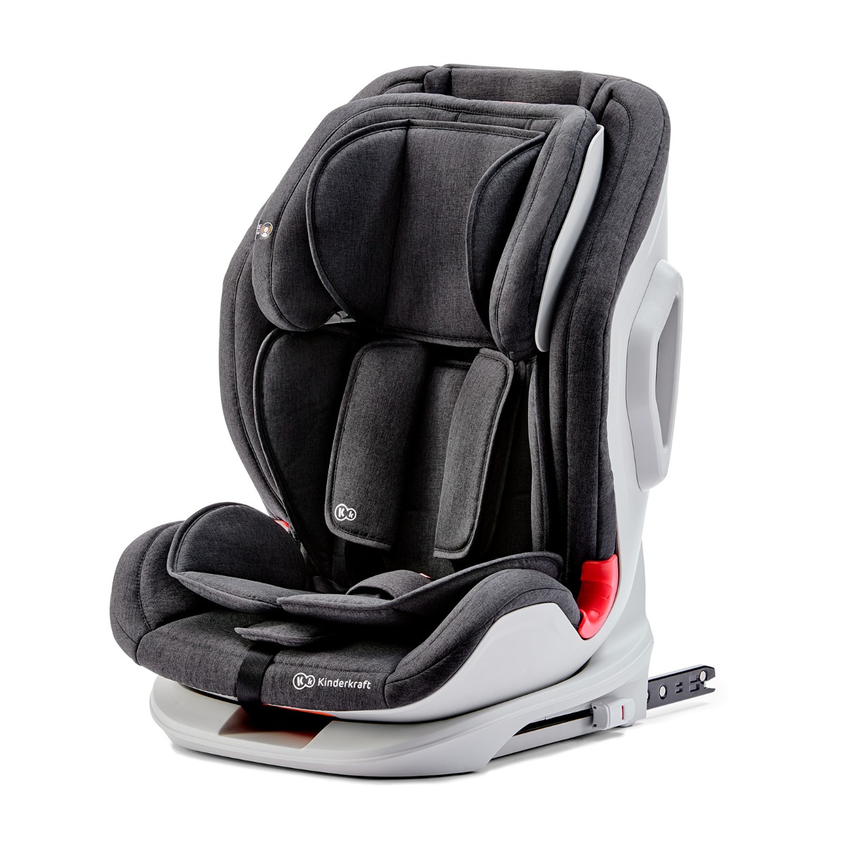 Scaun auto cu Isofix Kinderkraft Oneto3, 9 - 36 Kg, Negru