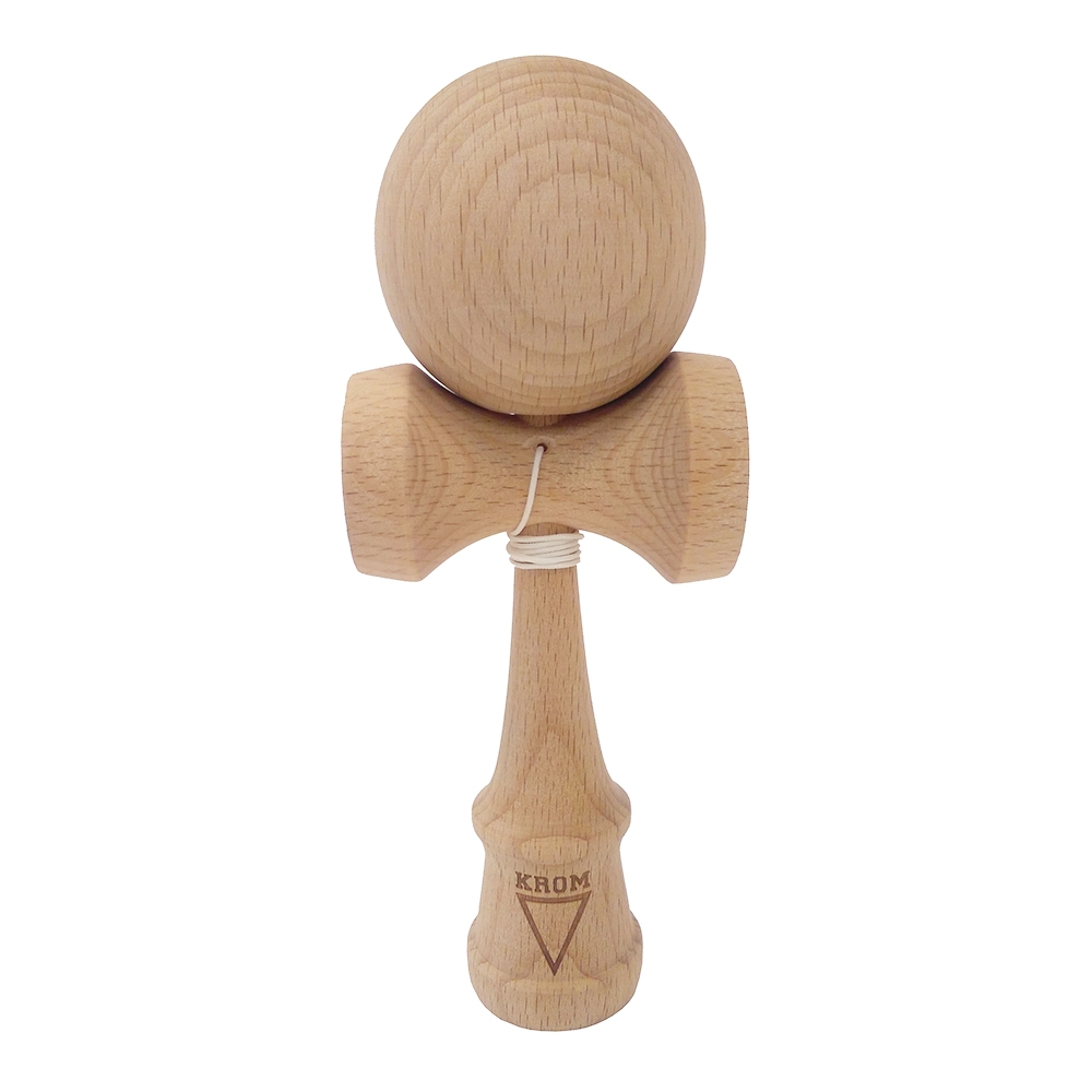 krom kendama natural - wood grain
