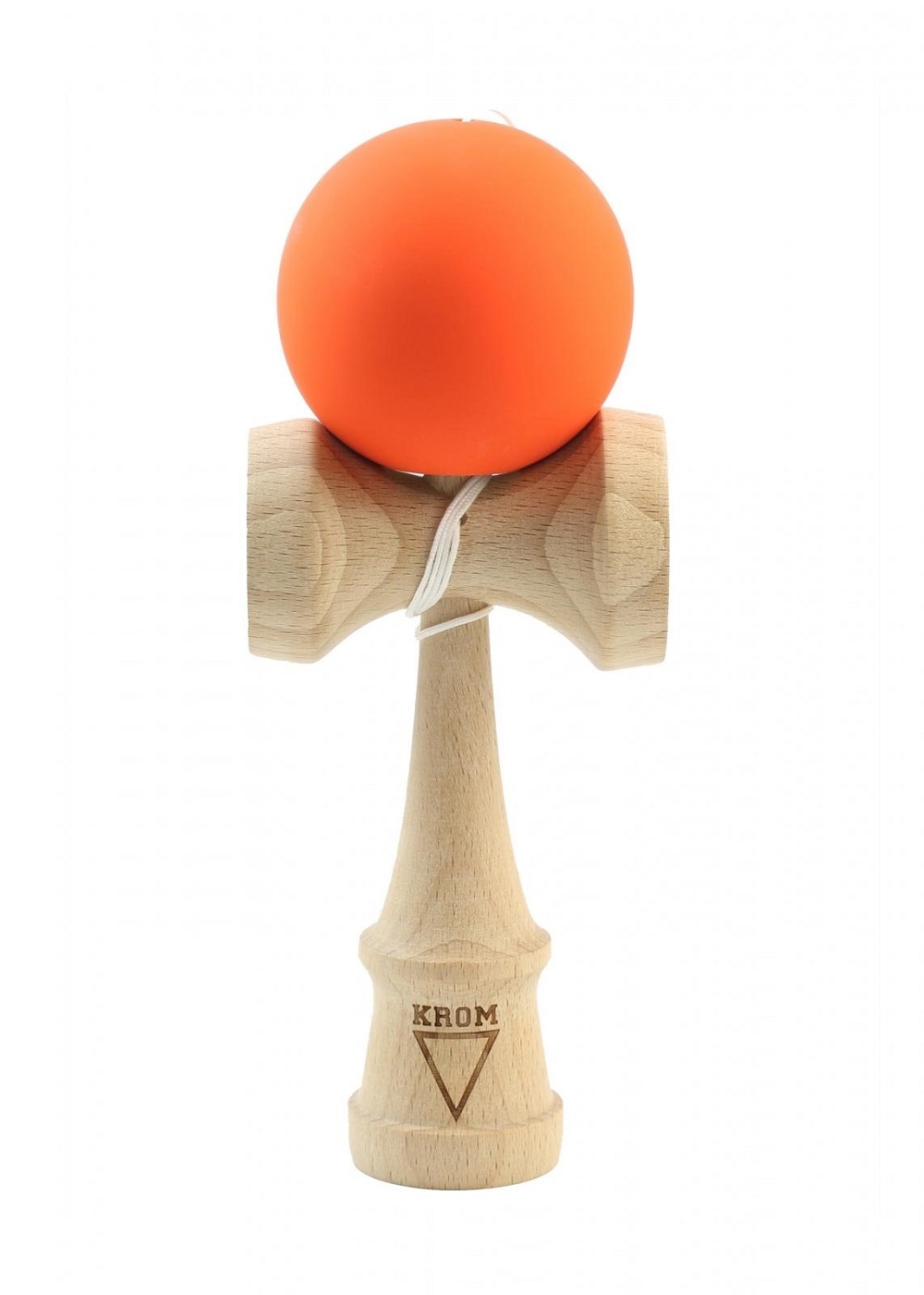 krom kendama solid rubber - orange