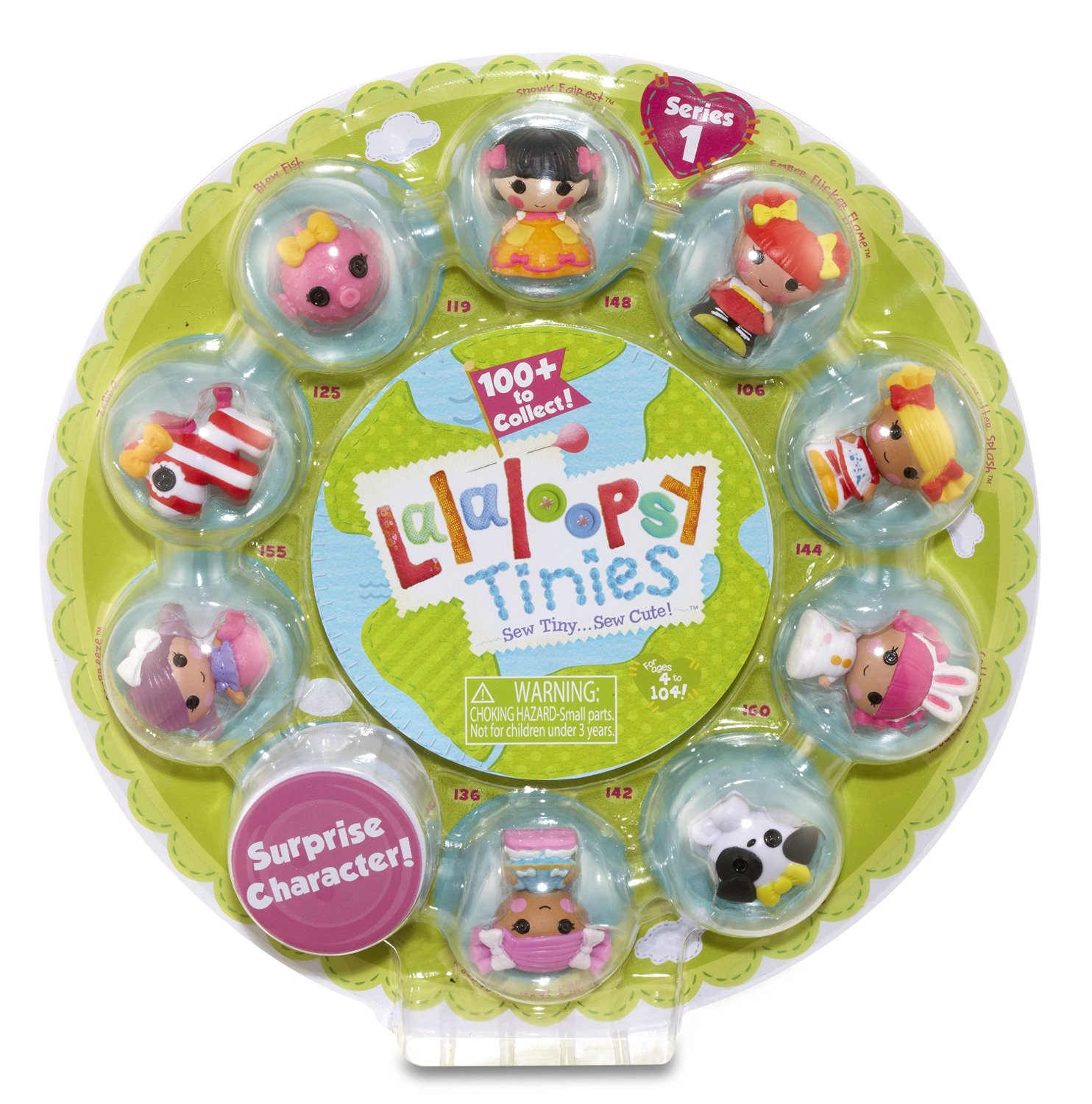 lalaloopsy tinies - set 10 minifigurine, model 1