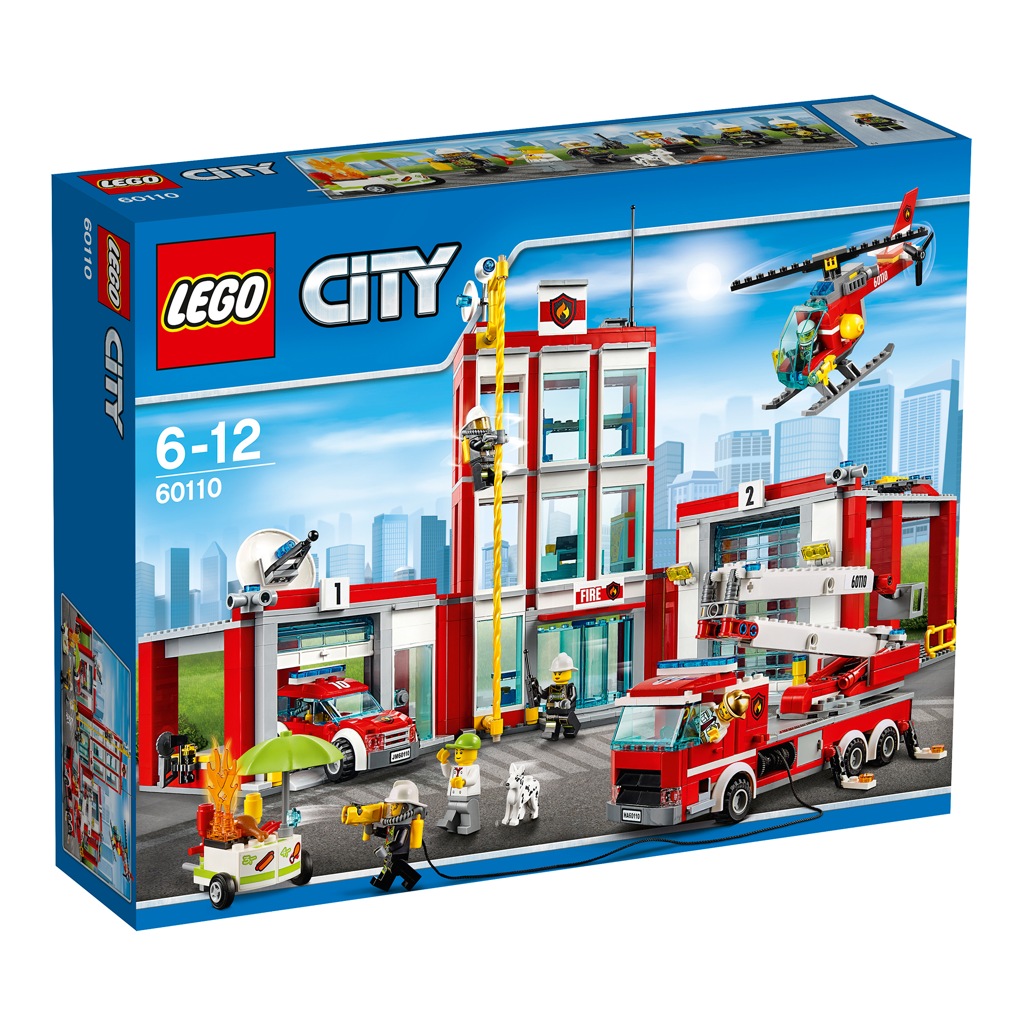 lego® city - statia de pompieri (60110)