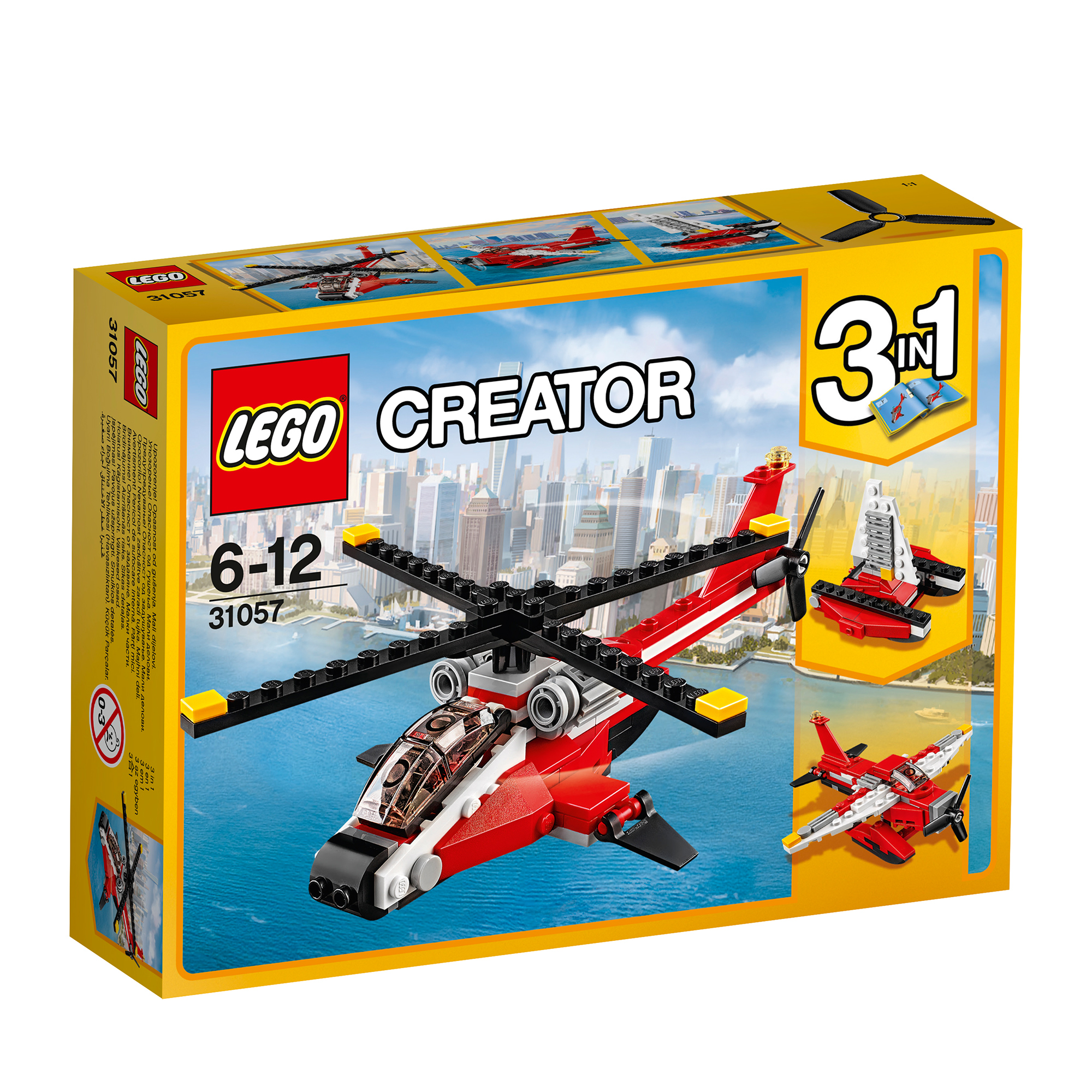 lego® creator - elicopter de lupta (31057)