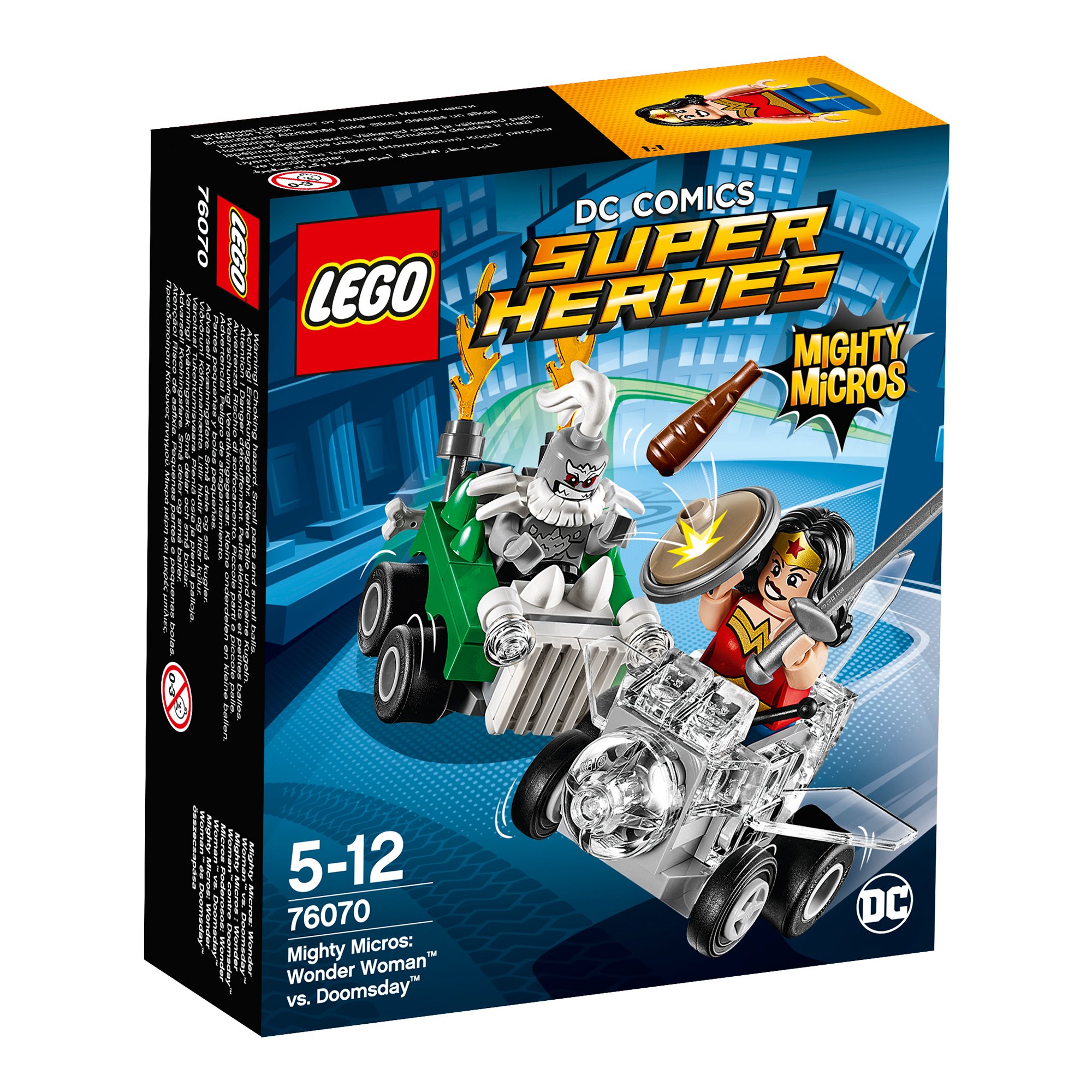 lego® dc comics super heroes - wonder woman contra doomsday (76070)