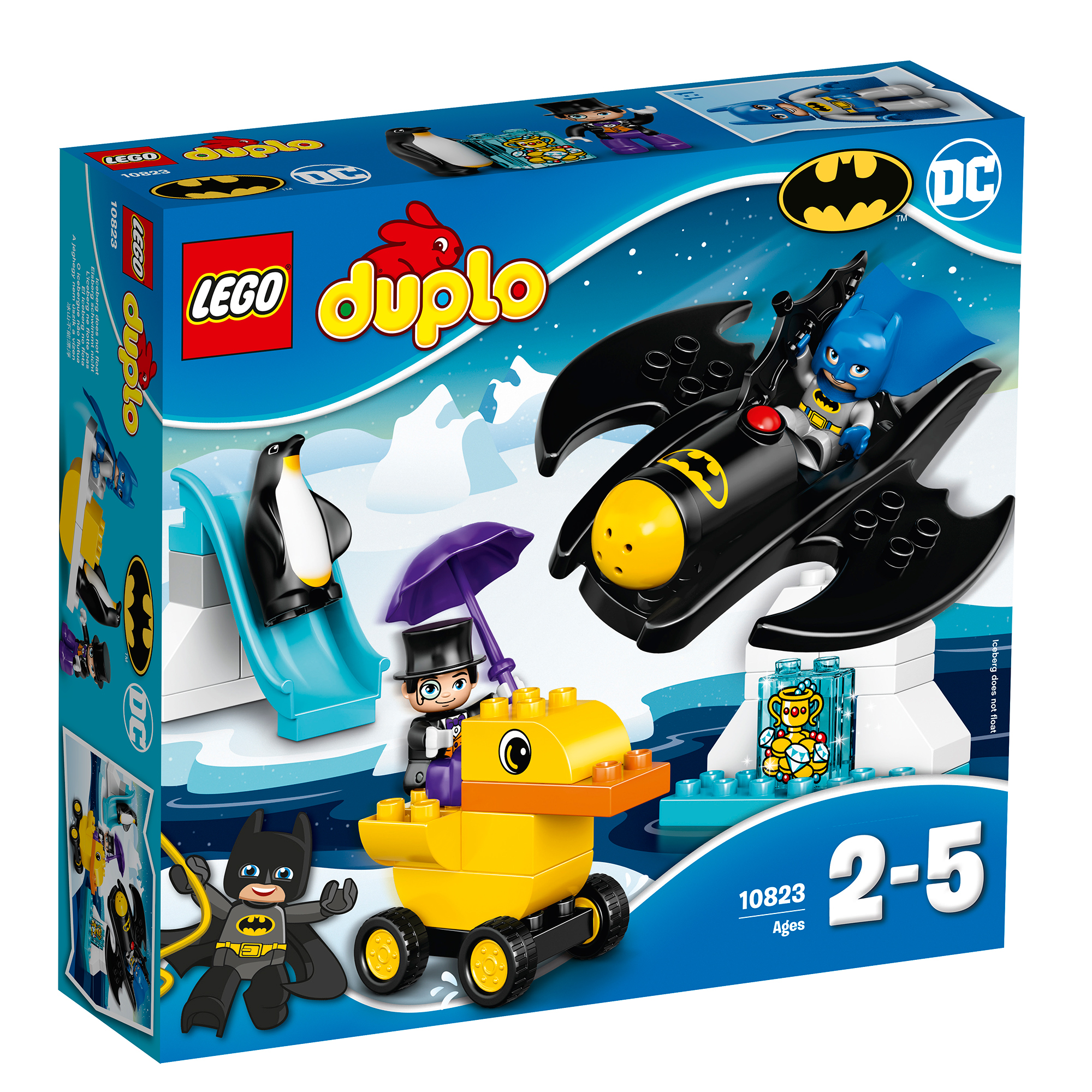 lego® duplo® - aventura cu batwing-ul (10823)