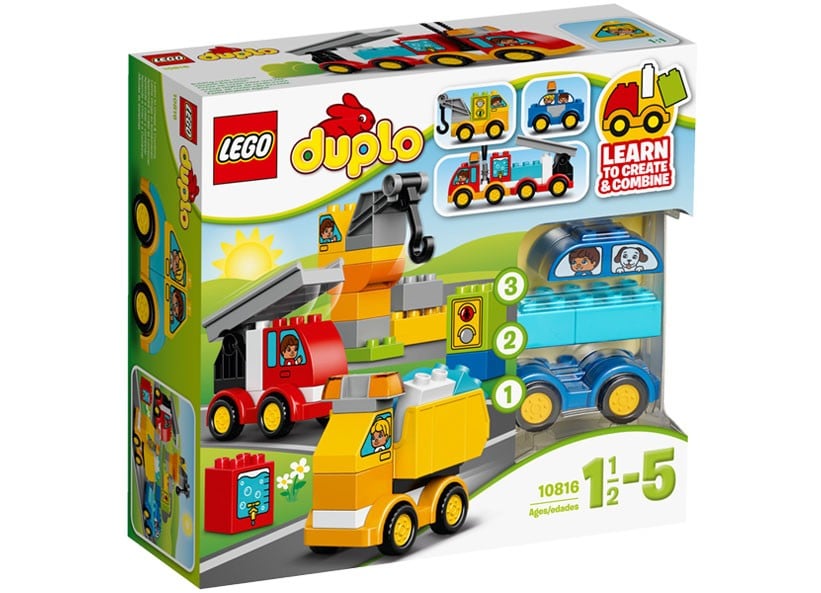 lego® duplo® - primele mele masini si camioane (10816)