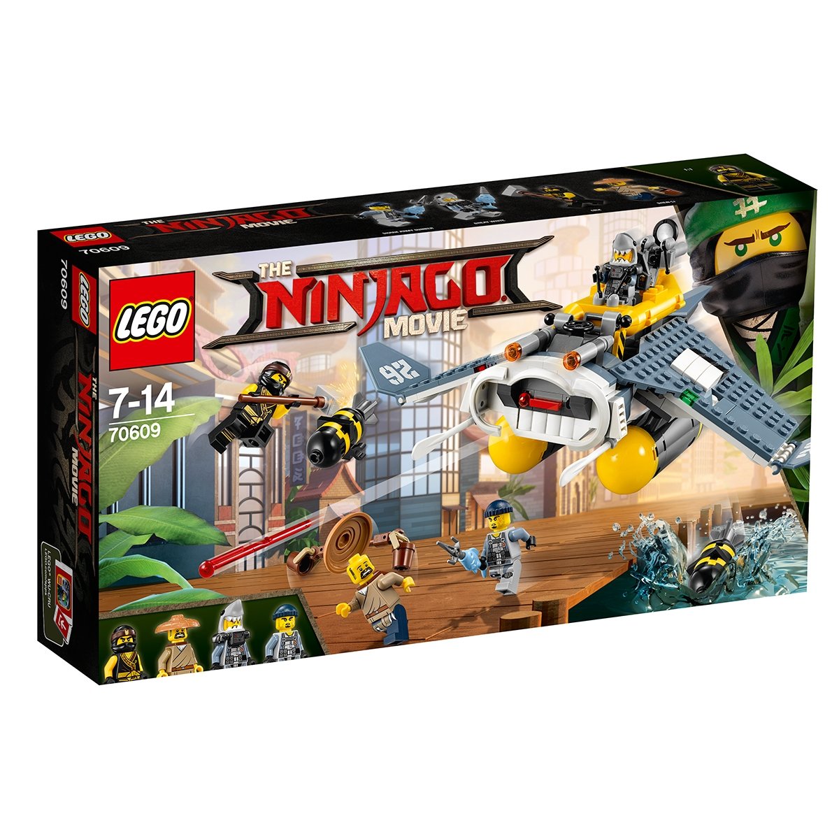 lego® ninjago - bombardier diavol de mare (70609)