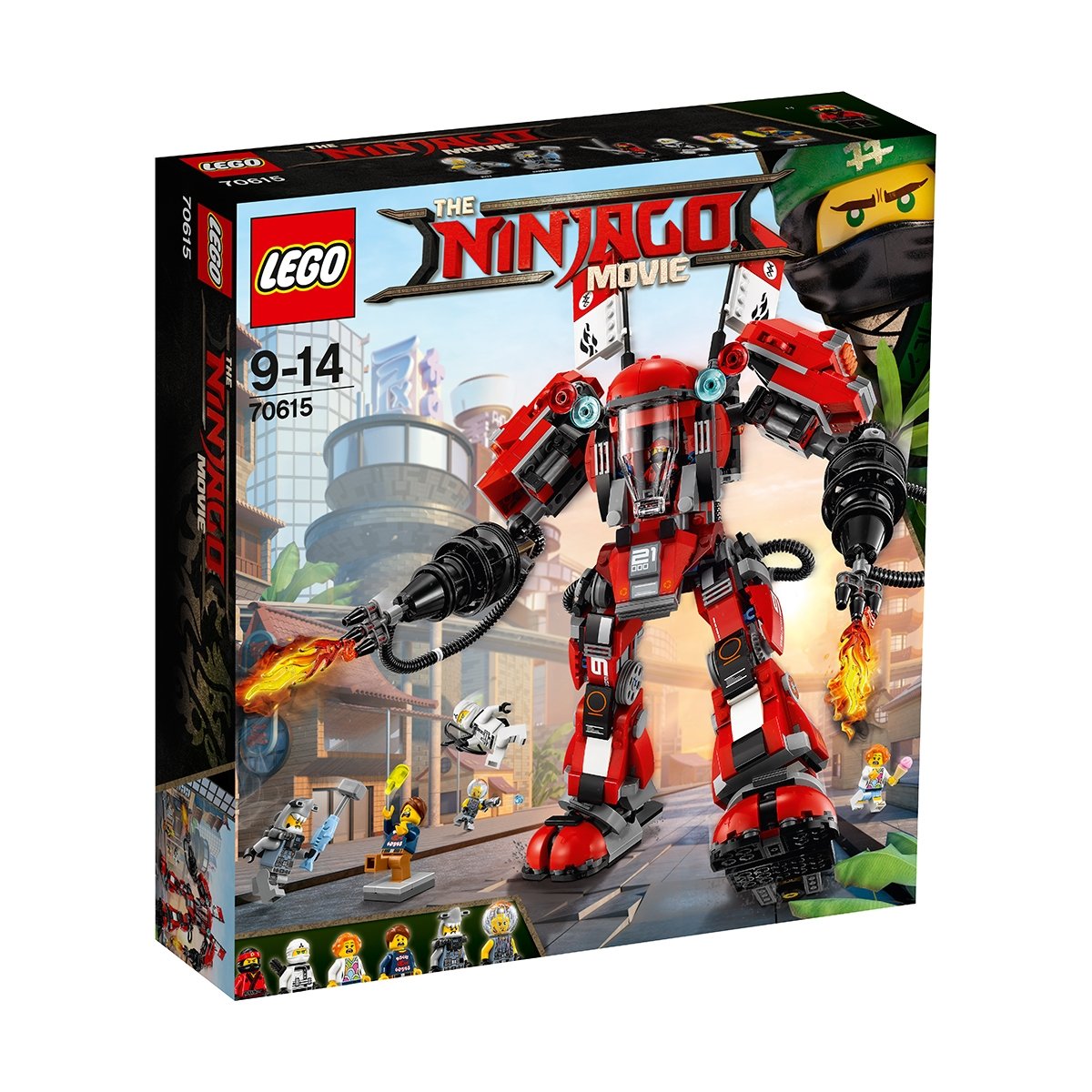 lego® ninjago - robot de foc (70615)