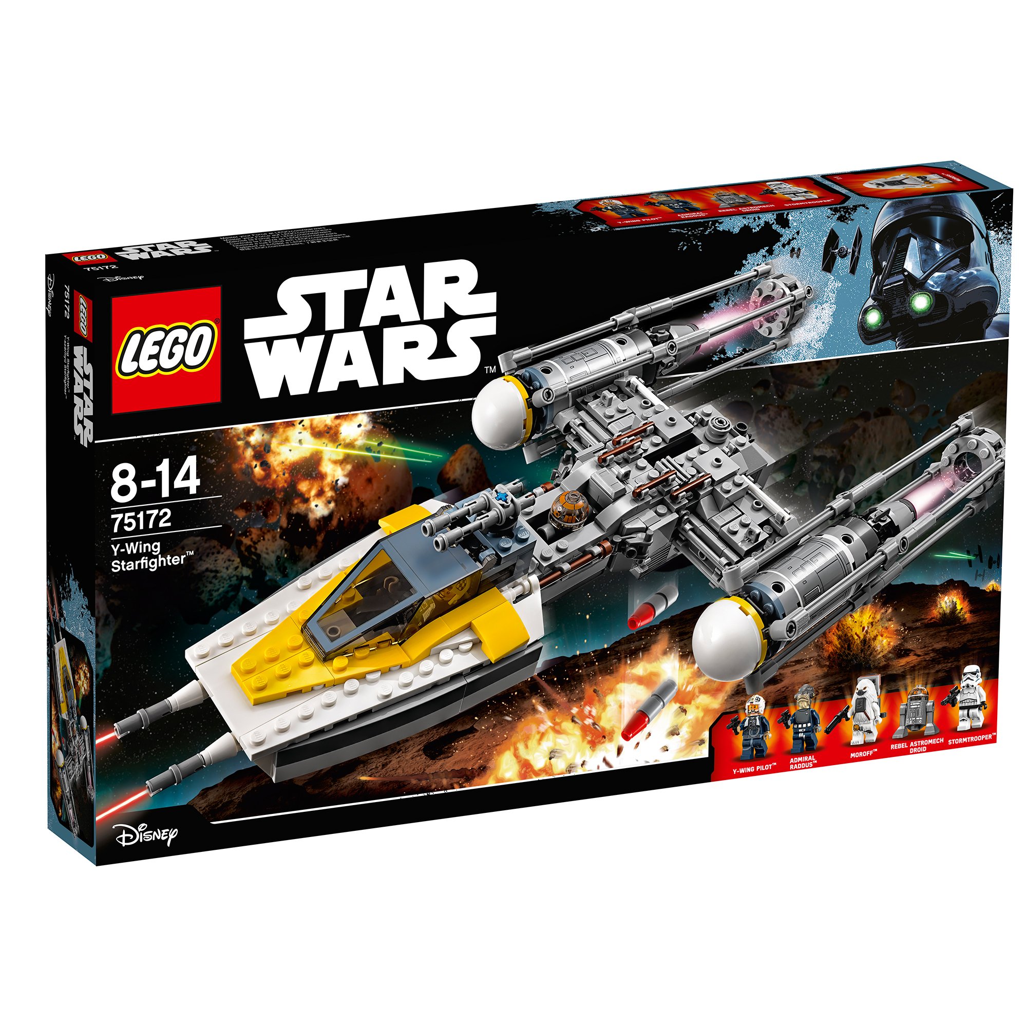 lego® star wars™ - y-wing starfighter (75172)