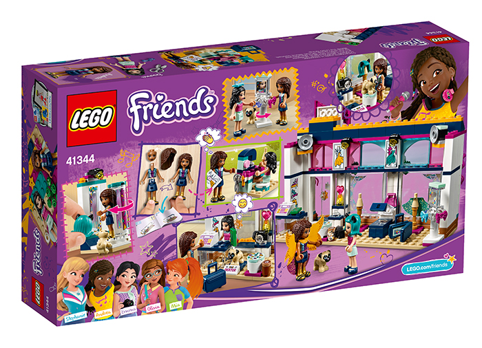 LEGO® Friends - Magazinul de accesorii al Andreei (41344)