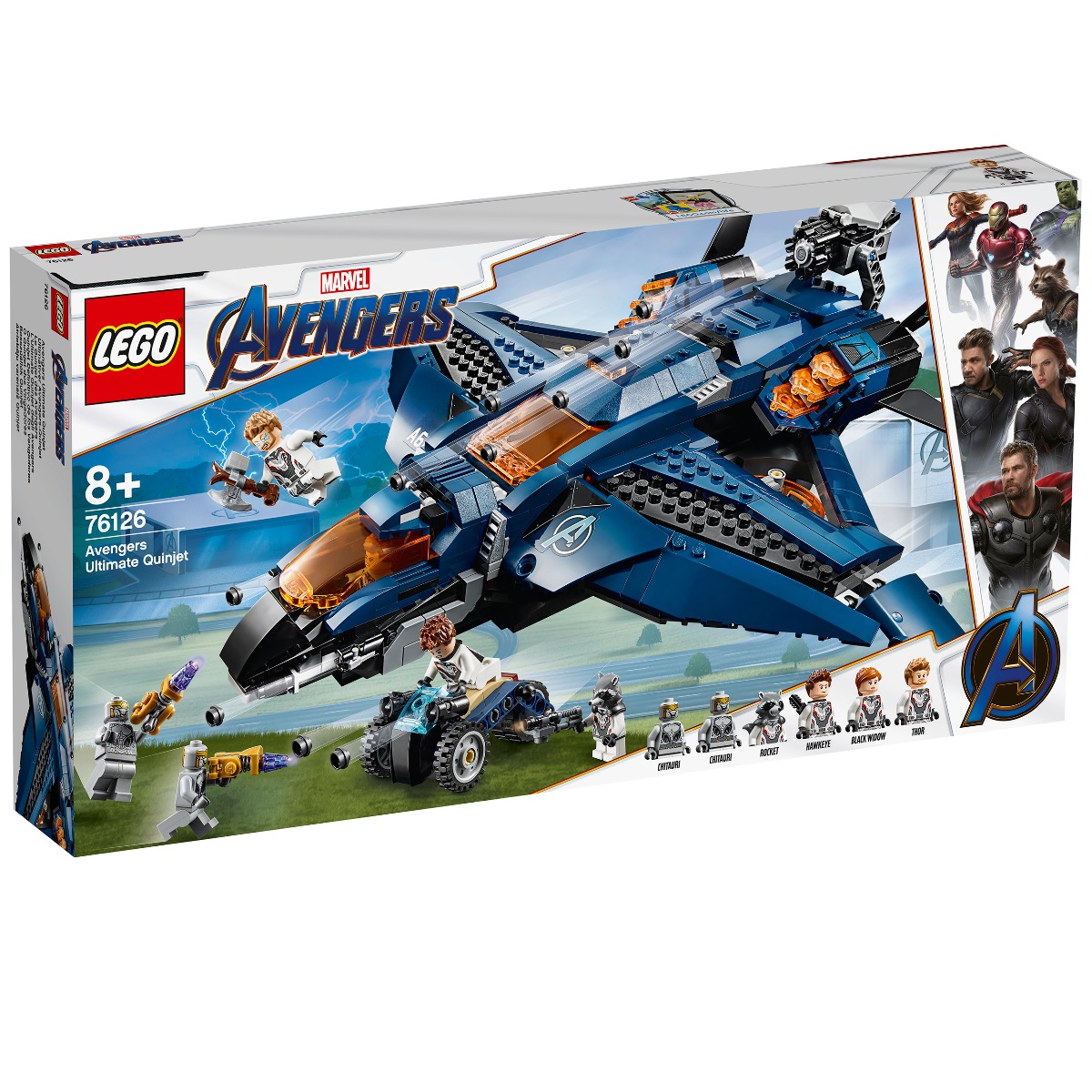 LEGO® Marvel Avengers - Quinjetul suprem al Razbunatorilor (76126)