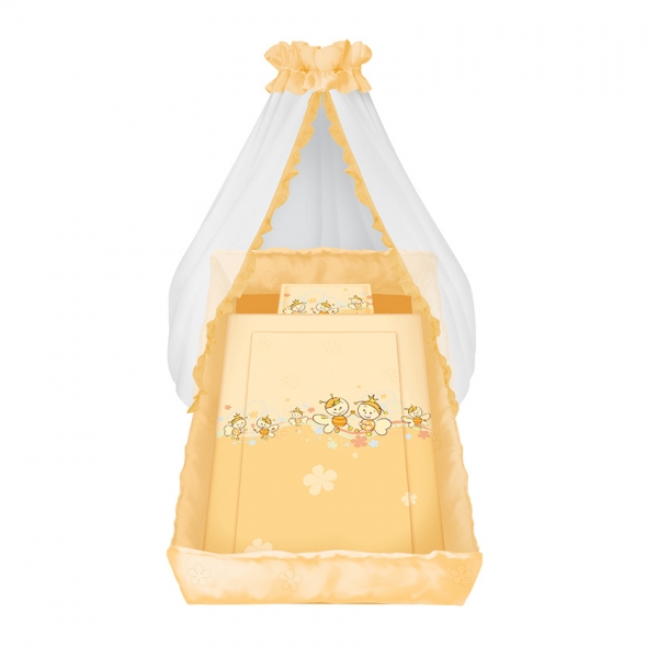 lenjerie de pat copii lorelli classic 8 piese nina