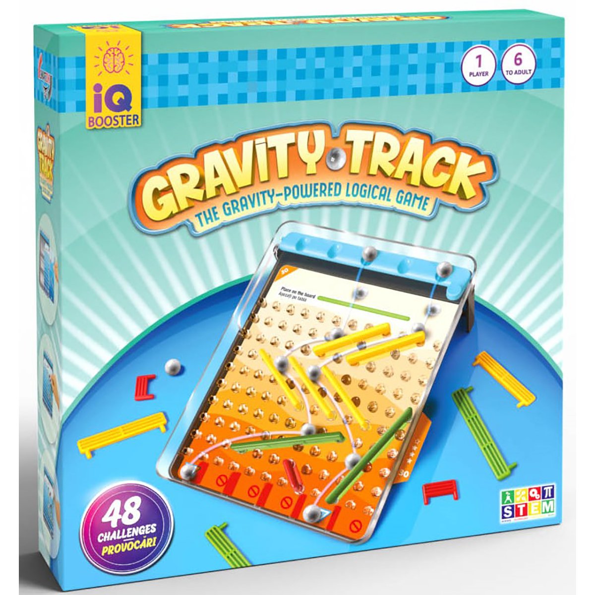 Joc educativ IQ Booster – Gravity Track IQ Booster imagine 2022