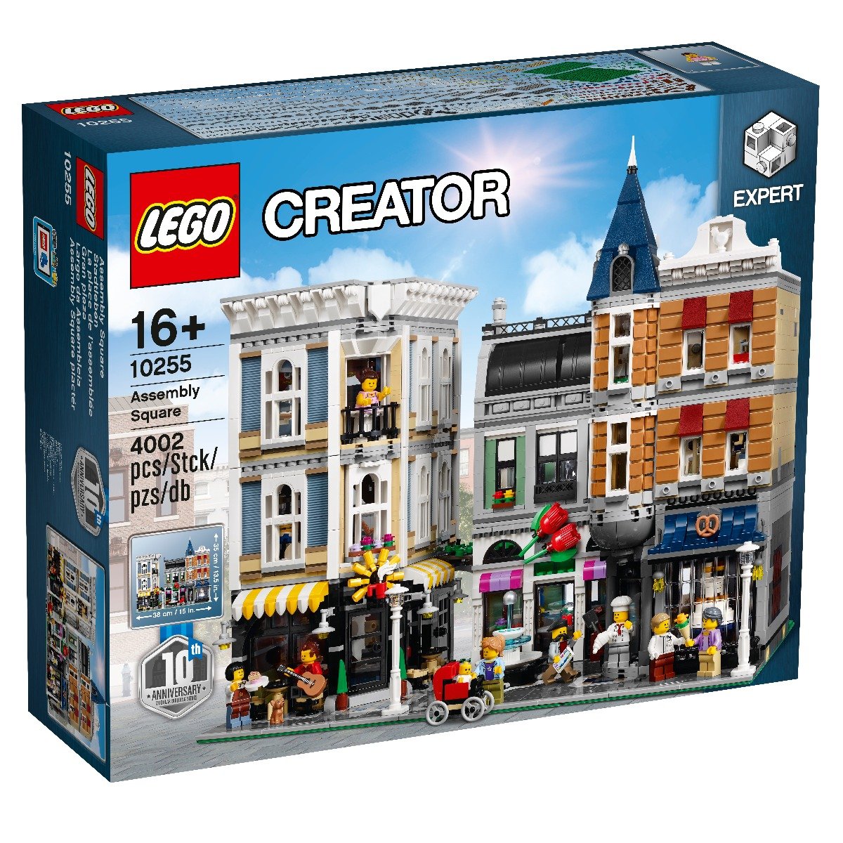 LEGO® Creator Expert – Piata centrala (10255) (10255) imagine 2022 protejamcopilaria.ro