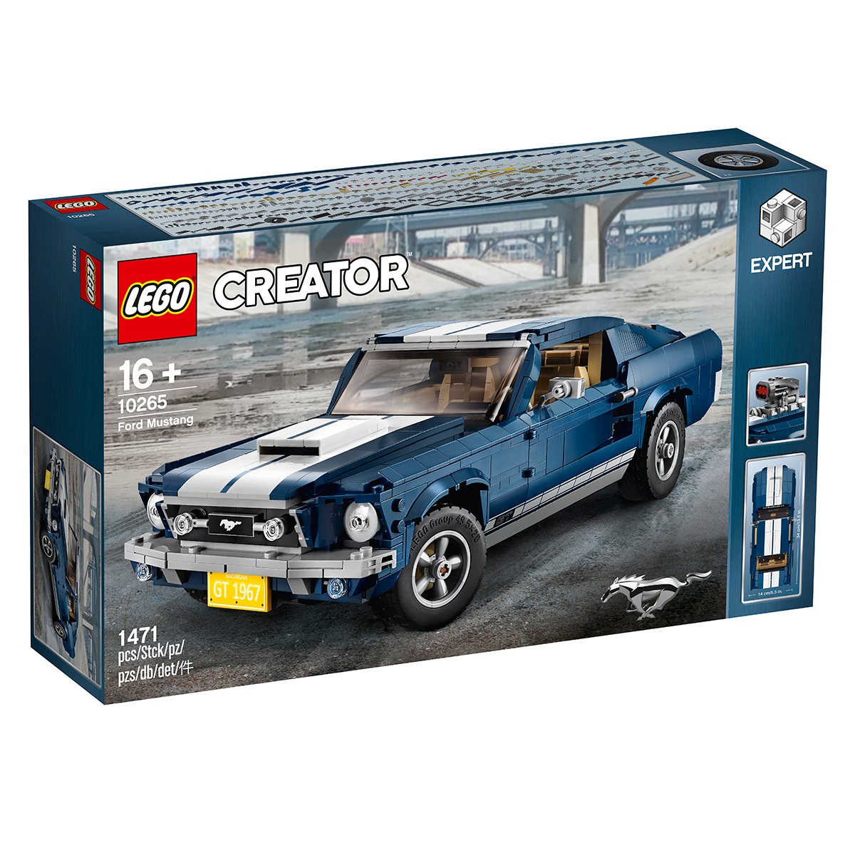 LEGO® Creator Expert – Ford Mustang (10265) (10265) imagine 2022 protejamcopilaria.ro