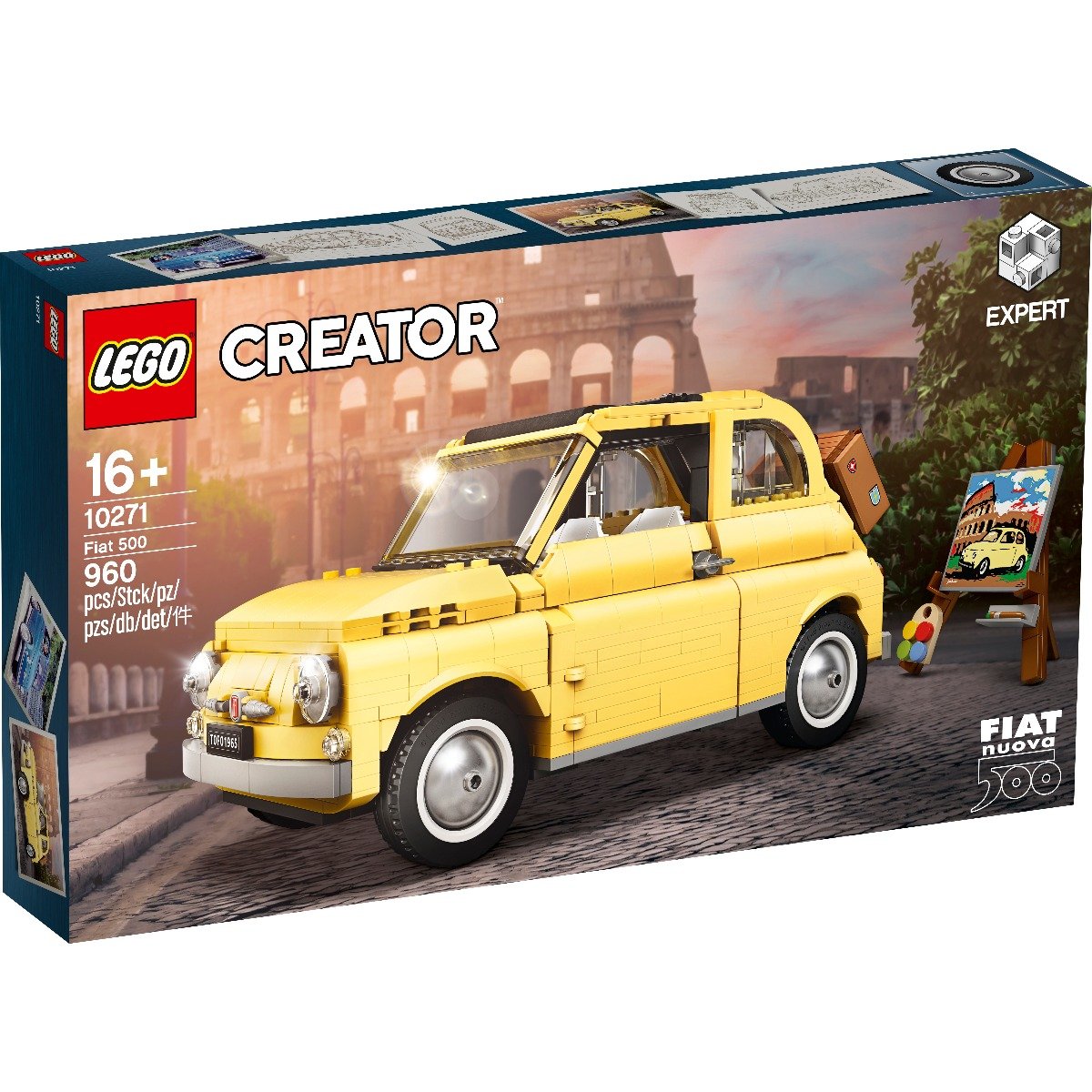 LEGO® Creator Expert – Fiat 500 (10271) LEGO® imagine noua