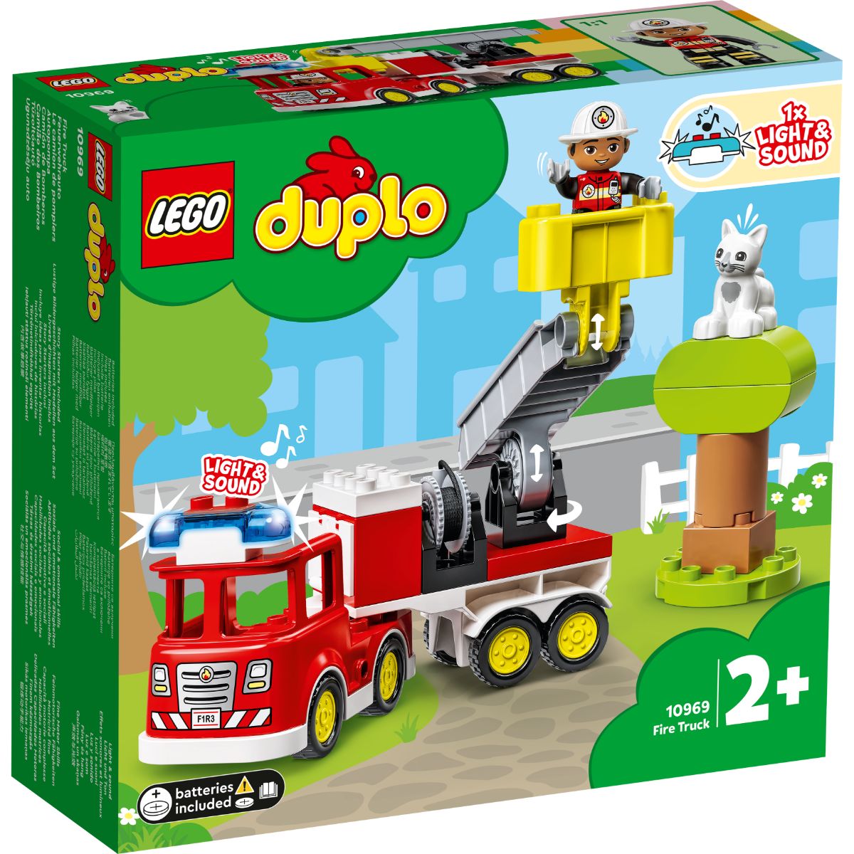 LEGO® Duplo – Camion de pompieri (10969) (10969) imagine noua responsabilitatesociala.ro