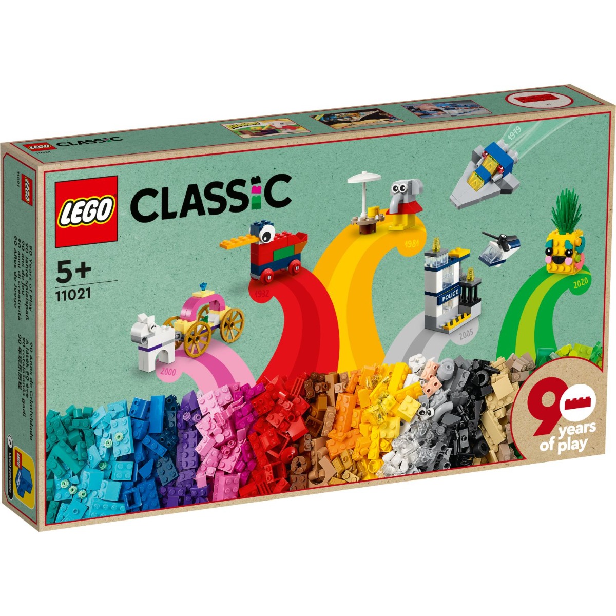 LEGO® Classic – 90 de ani de joaca (11021) (11021)