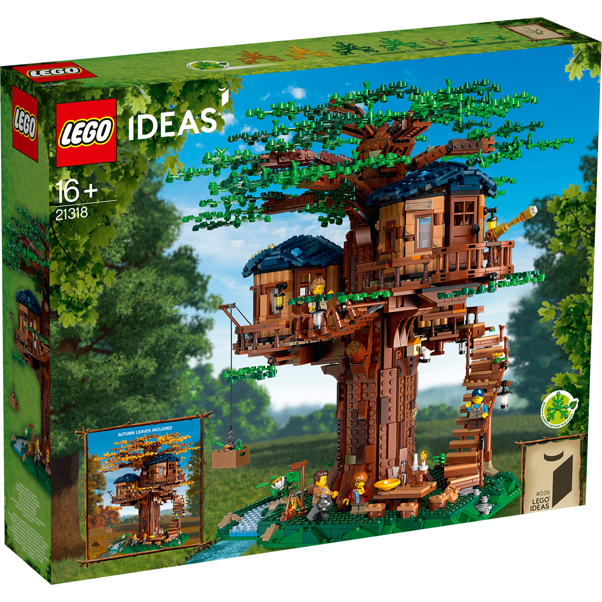 LEGO® Ideas – Casa din copac (21318) LEGO imagine 2022