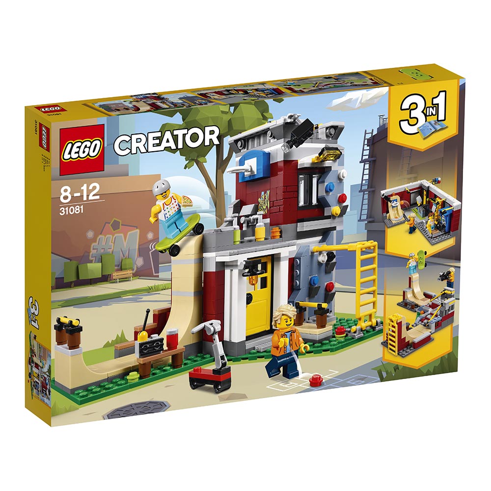 lego® creator - skatepark modular (31081)
