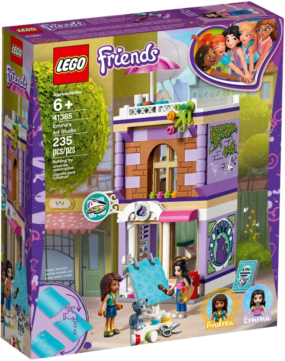 LEGO® Friends - Atelierul de arta al Emmei (41365)