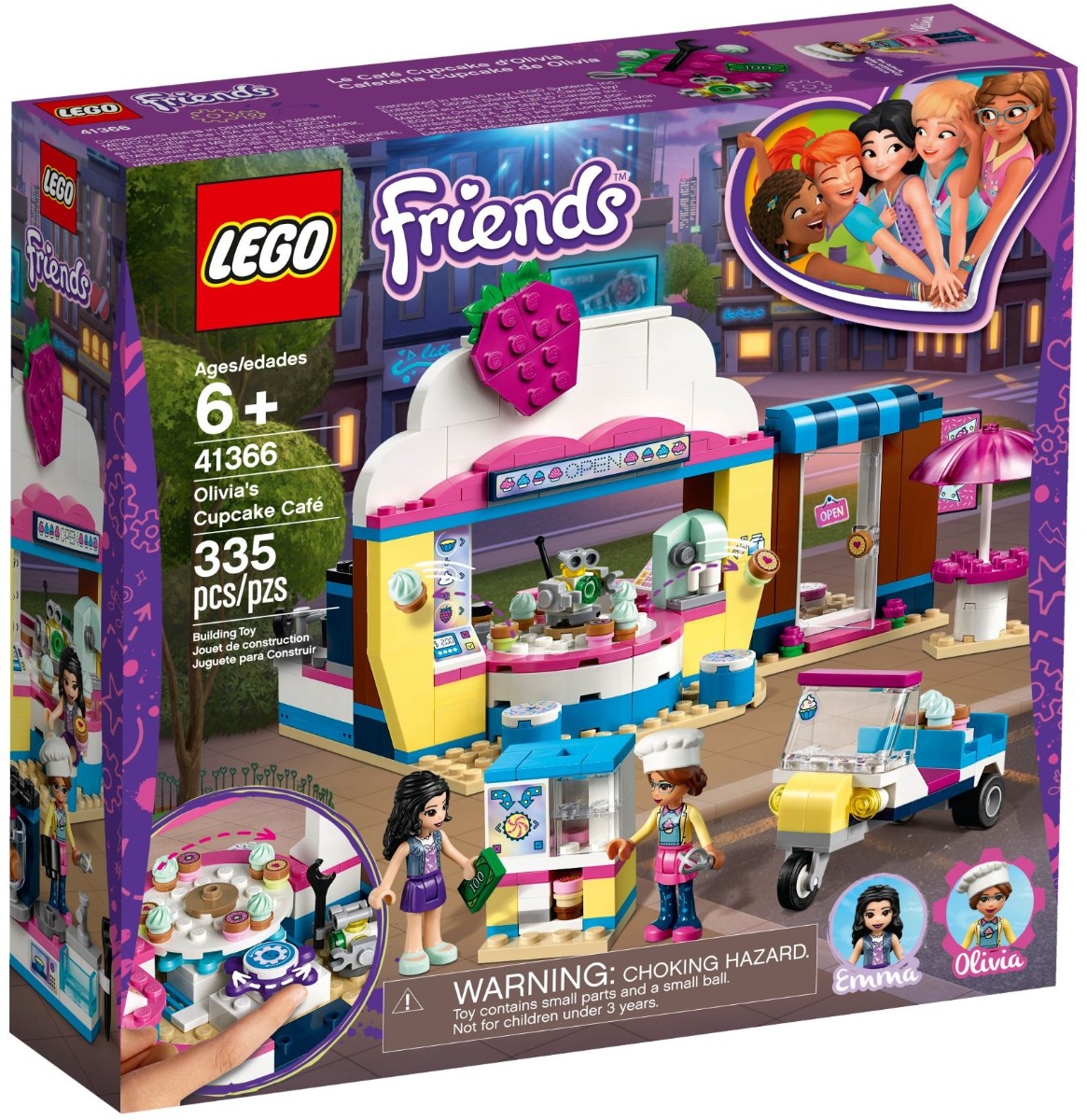 LEGO® Friends – Cafeneaua cu briose a Oliviei (41366) LEGO