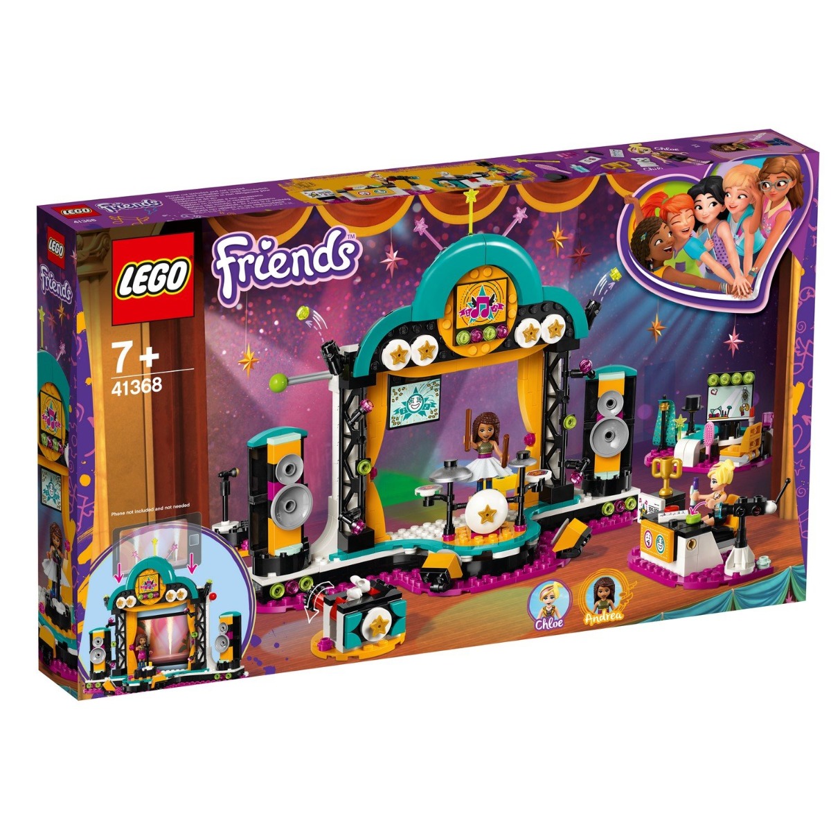 LEGO® Friends - Concursul de talente al Andreei (41368)