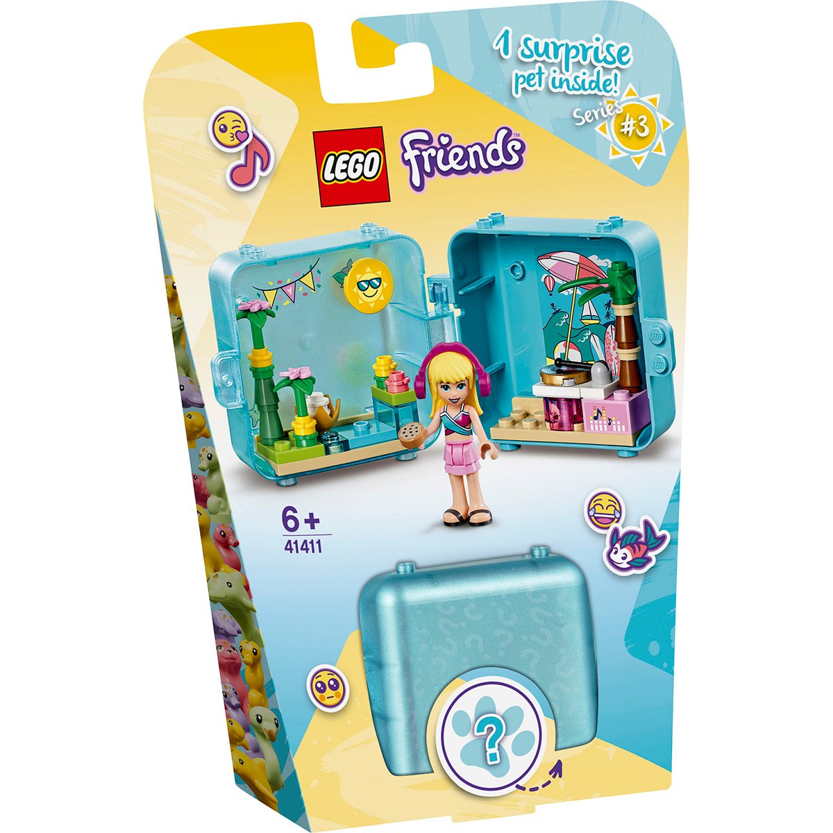 LEGO® Friends – Cubul jucaus de vara al Stephaniei (41411) (41411) imagine 2022 protejamcopilaria.ro