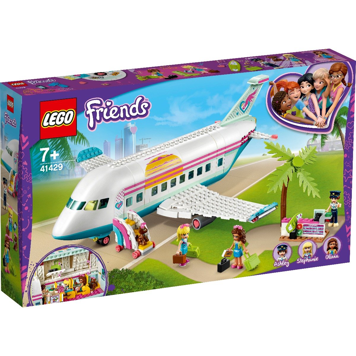 LEGO® Friends – Avionul Heartlake City (41429) LEGO