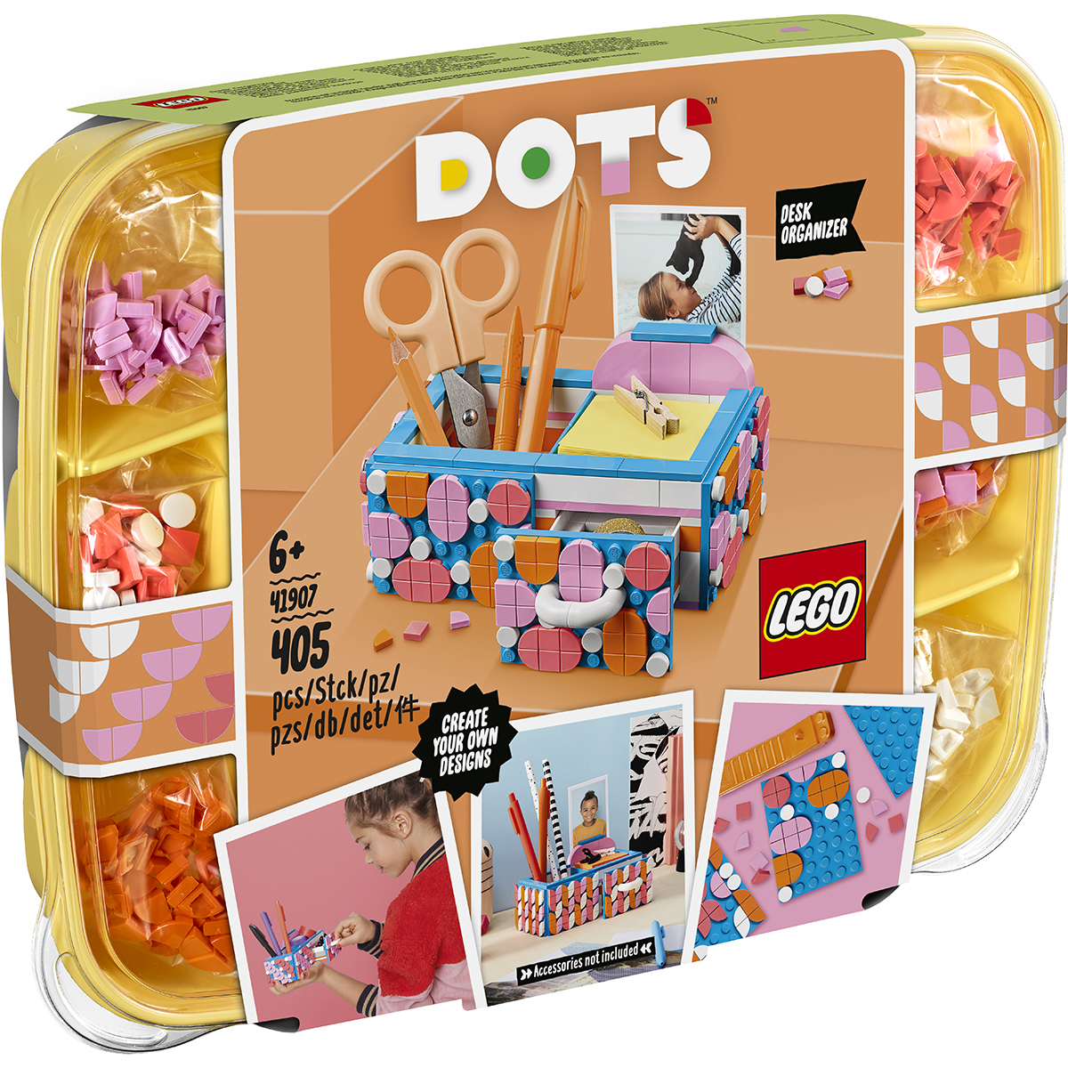LEGO® Dots – Organizator pentru birou (41907) LEGO