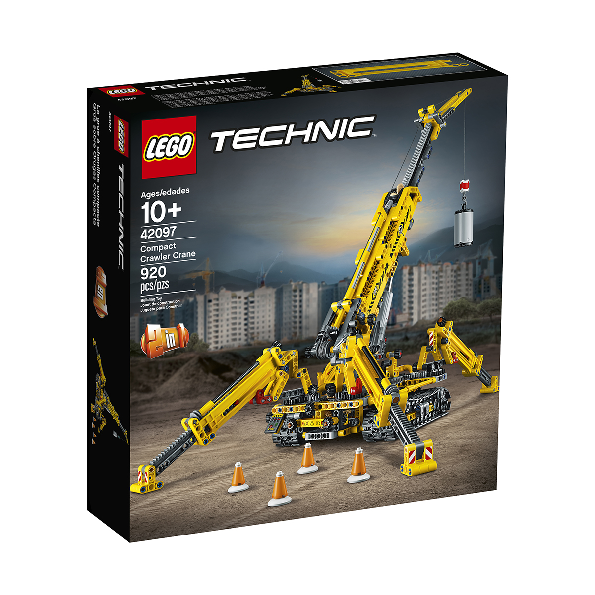Lego® technic™ - macara compacta pe senile (42097)