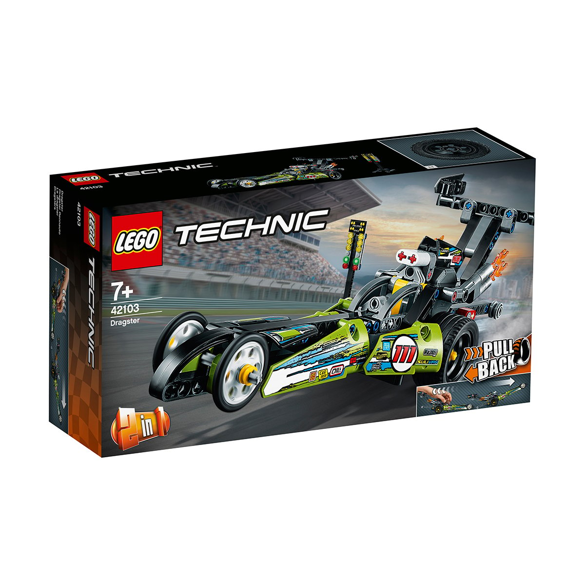 LEGO® Technic – Dragster (42103) LEGO imagine 2022