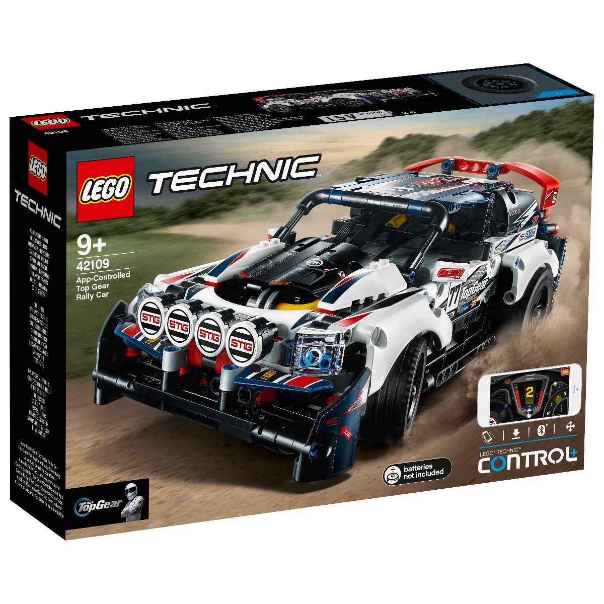 LEGO® Technic – Masina de raliuri Top Gear (42109) LEGO imagine 2022