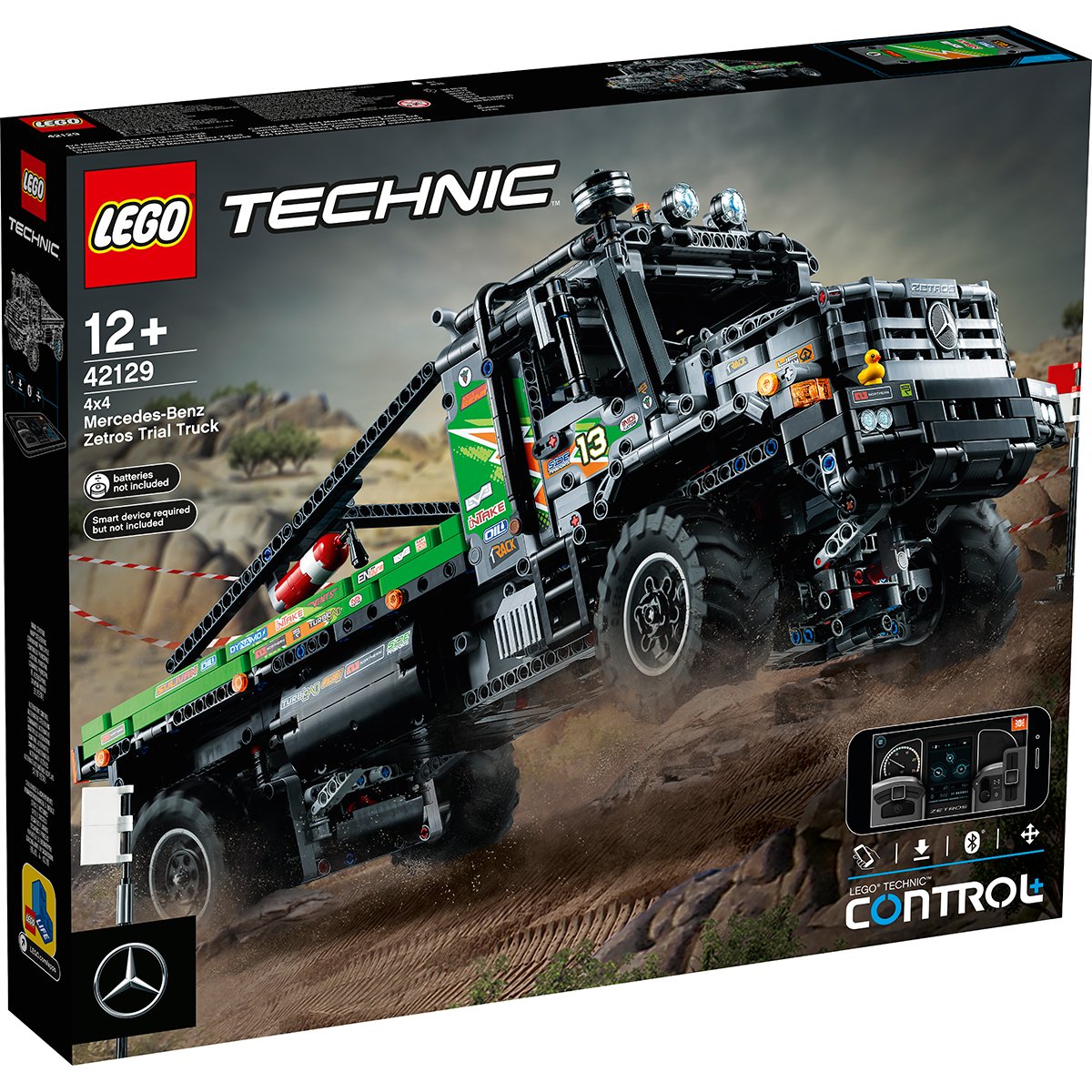 LEGO® Technic – Camion De Testari 4X4 Mercedes-Benz Zetr (42129) (42129) imagine noua responsabilitatesociala.ro