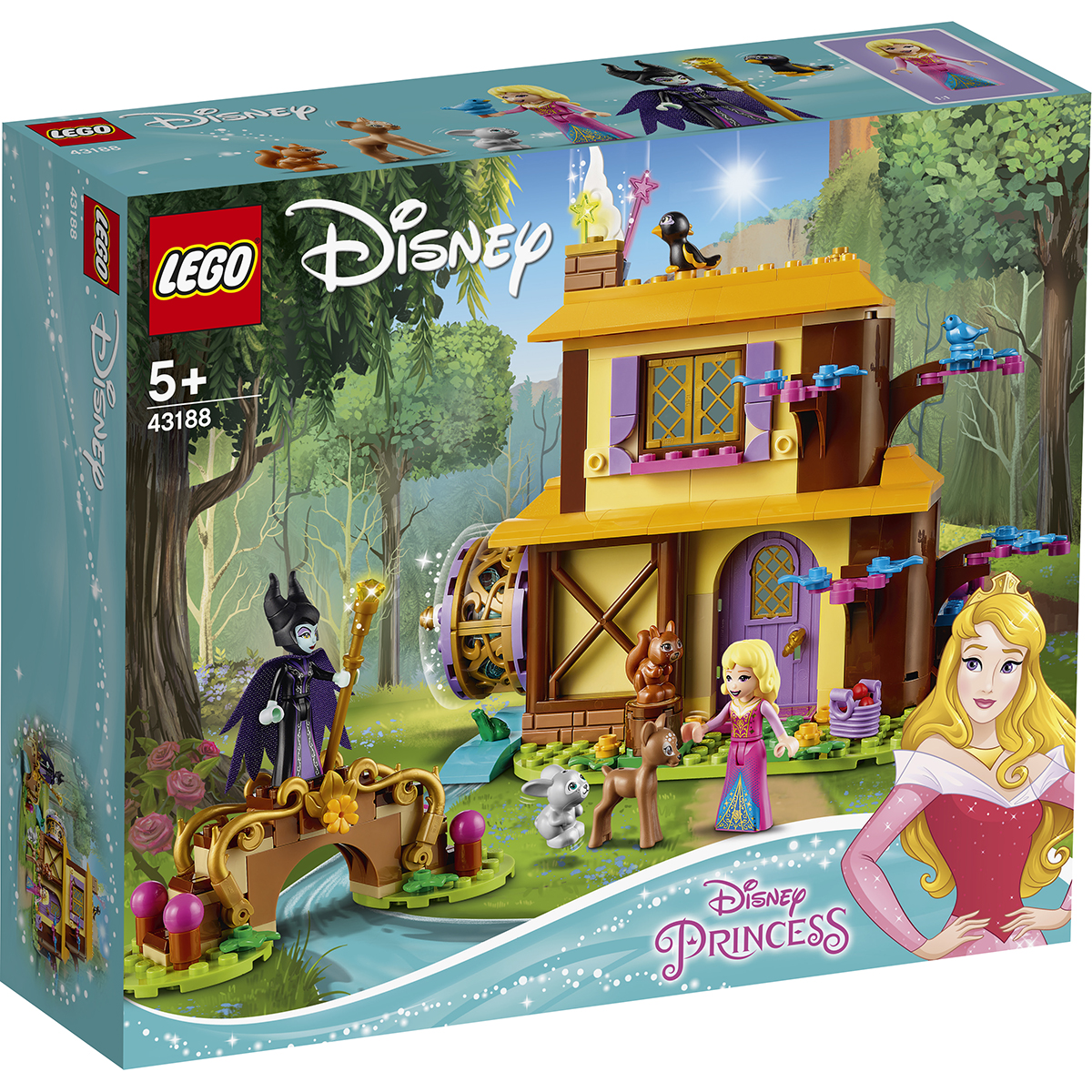 LEGOÃ‚Â® Disney PrincessÃ¢â€žÂ¢ - Casuta din padurea Aurorei (43188)