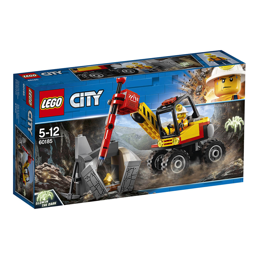 LEGO® City Mining - Ciocan pneumatic pentru minerit (60185)