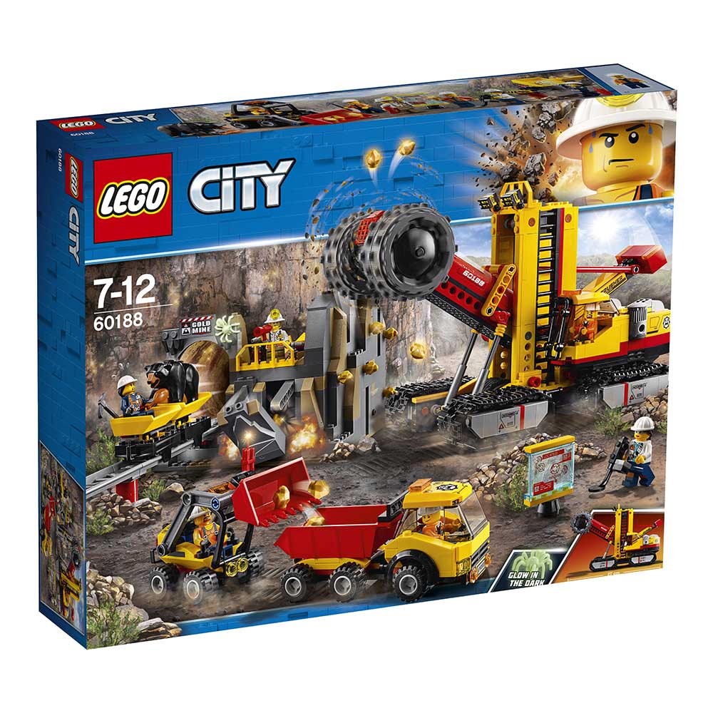 lego® city mining - amplasamentul minerilor experti (60188)