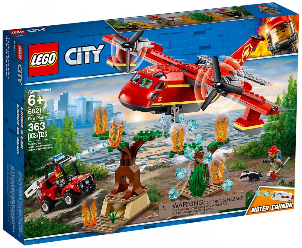 Lego® city - avionul pompierilor (60217)