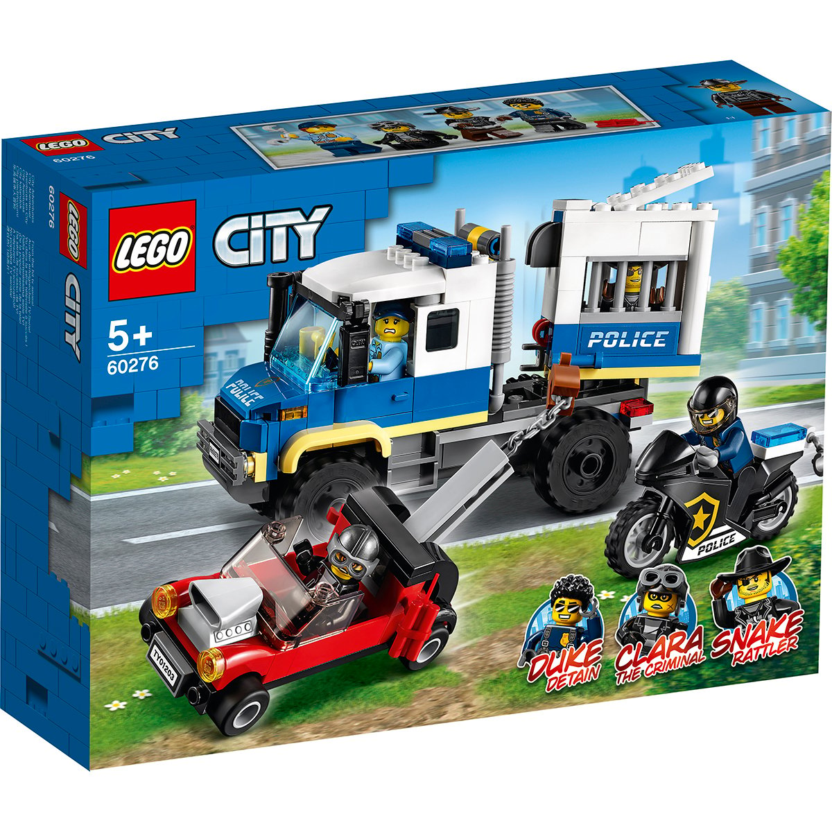 LEGO® City – Transportul prizonierilor politiei (60276) (60276) imagine 2022 protejamcopilaria.ro