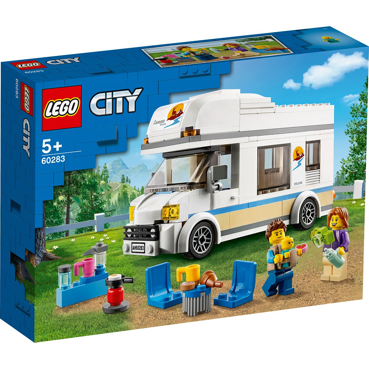 LEGO® City – Rulota de vacanta (60283) (60283) imagine 2022 protejamcopilaria.ro