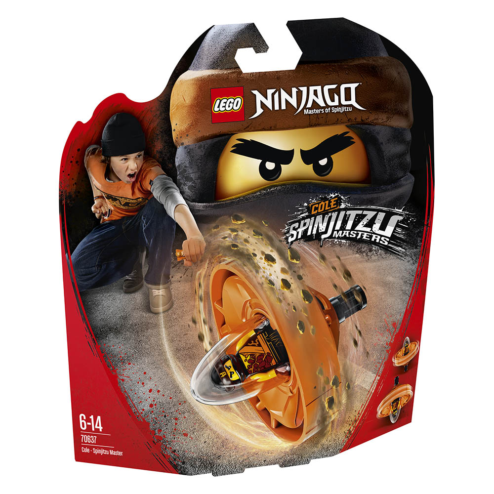 LEGO® Ninjago - Cole Maestru Spinjitzu (70637)