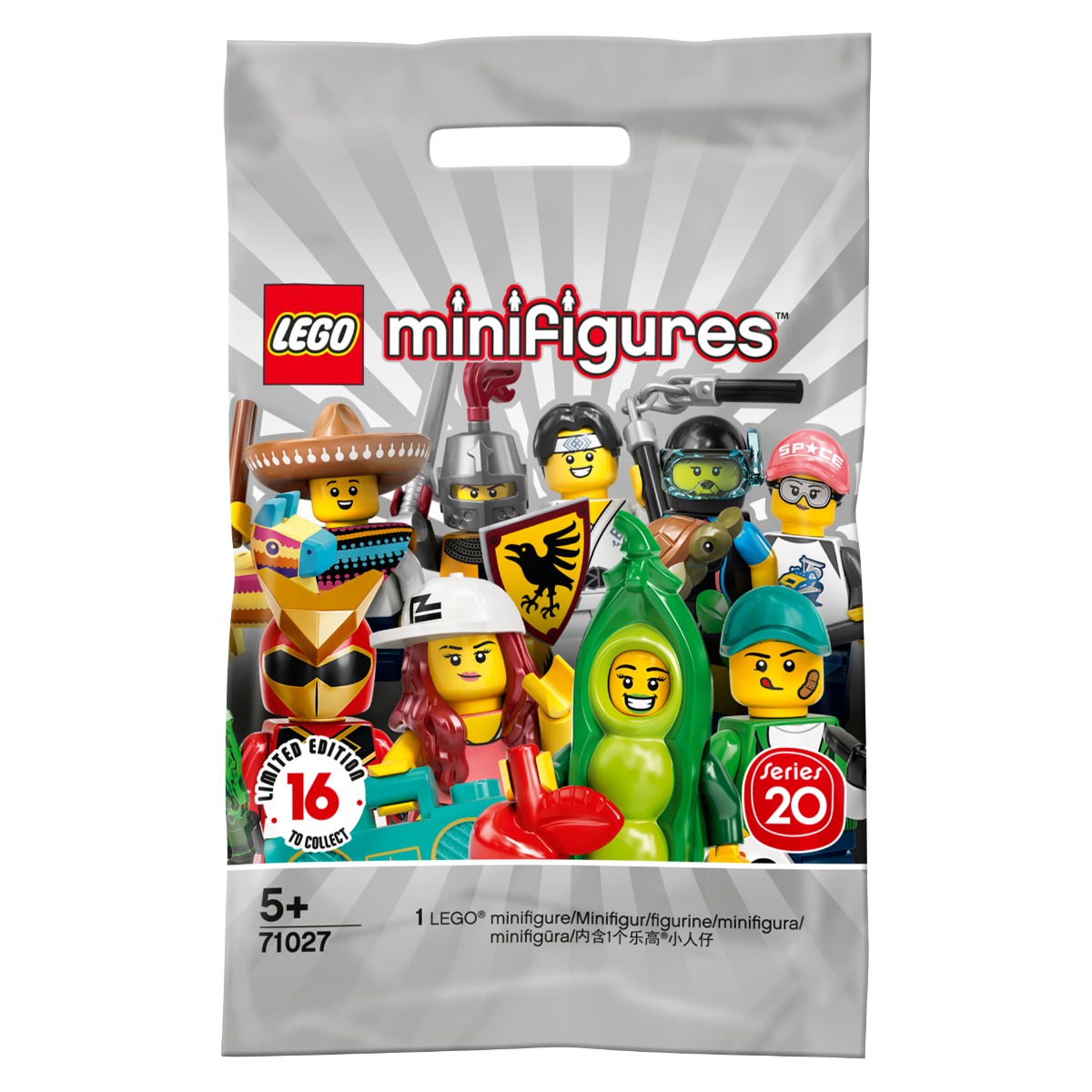 Figurina surpriza LEGO® Minifigures - Seria 20 (71027)