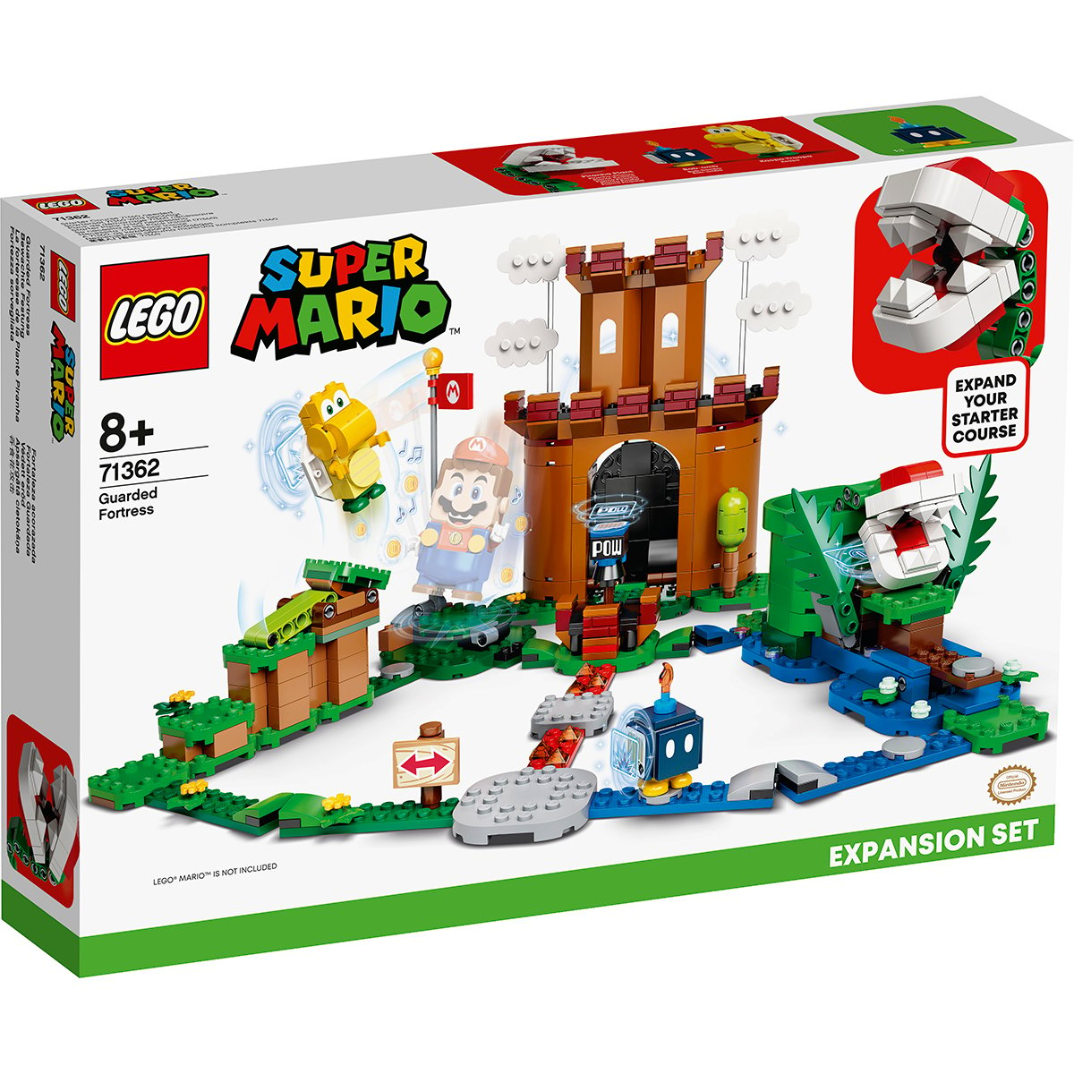 LEGO® Super Mario – Set de extindere Fortareata Pazita (71362) LEGO imagine 2022
