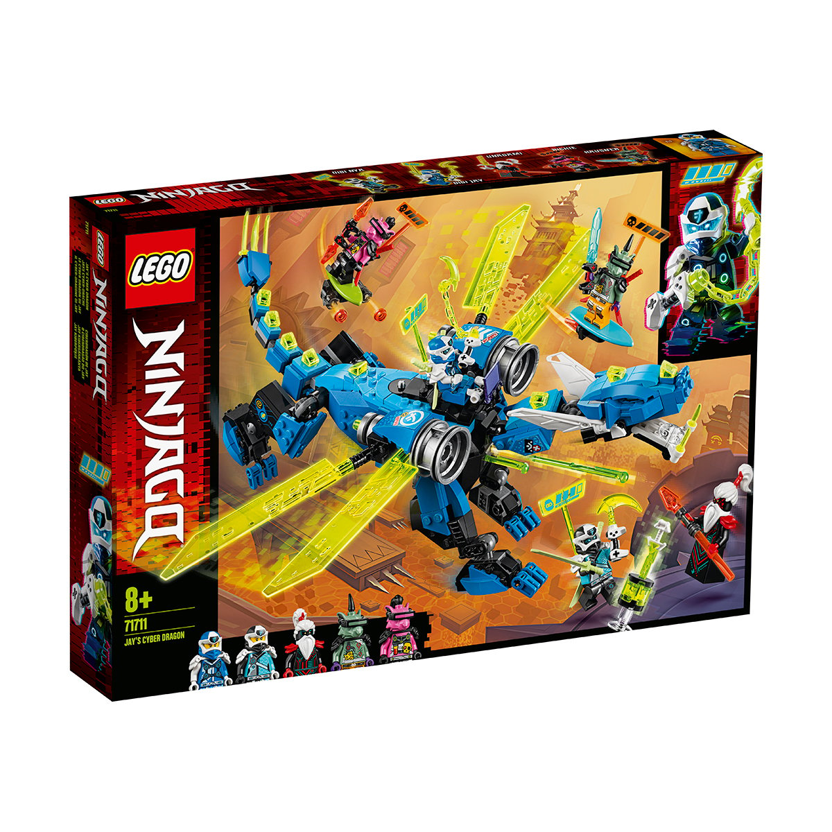 LEGO® Ninjago® - Dragonul cibernetic al lui Jay (71711)