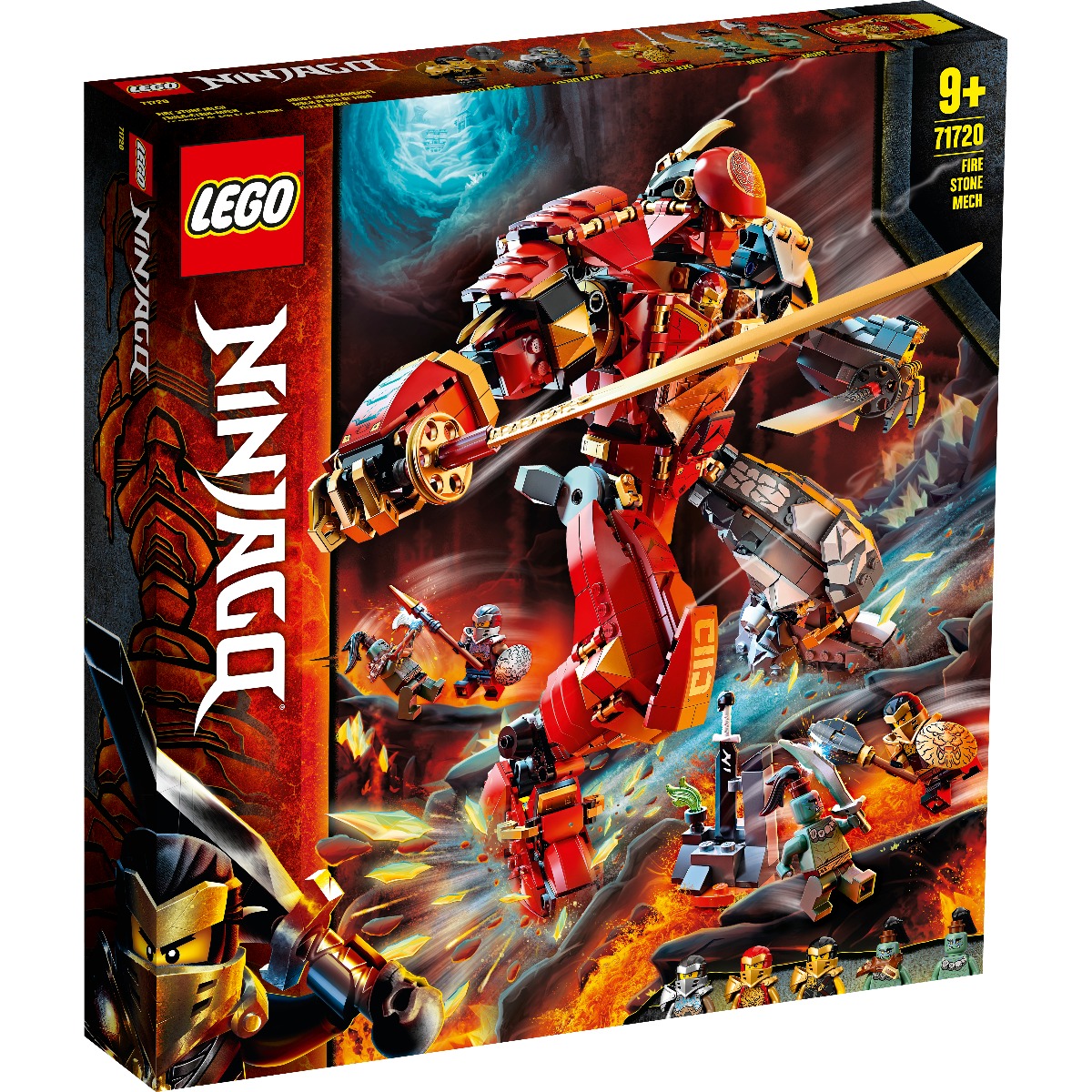 LEGO® Ninjago® - Robot Piatra de foc (71720)