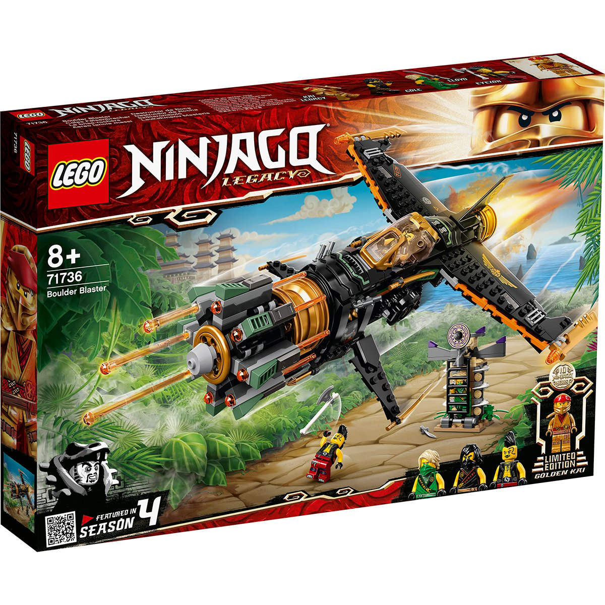 LEGO® Ninjago® – Boulder Blaster (71736) LEGO imagine 2022