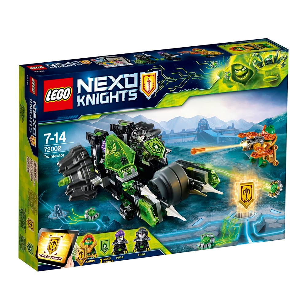 lego® nexo knights - twinfector (72002)