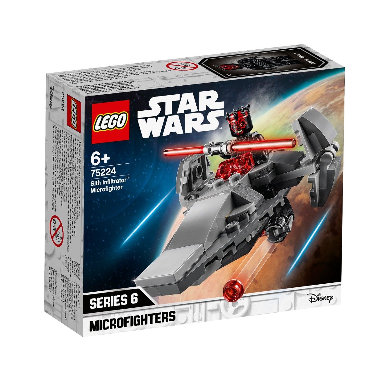 LEGO® Star Wars™ - Sith Infiltrator™ Microfighter (75224)