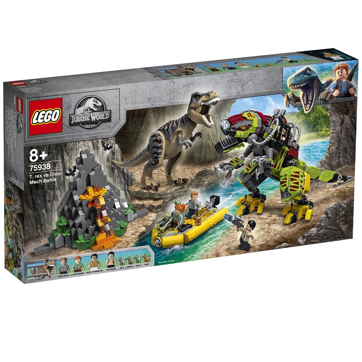 LEGO® Jurassic World - Lupta T. Rex contra Dino-Mech (75938)